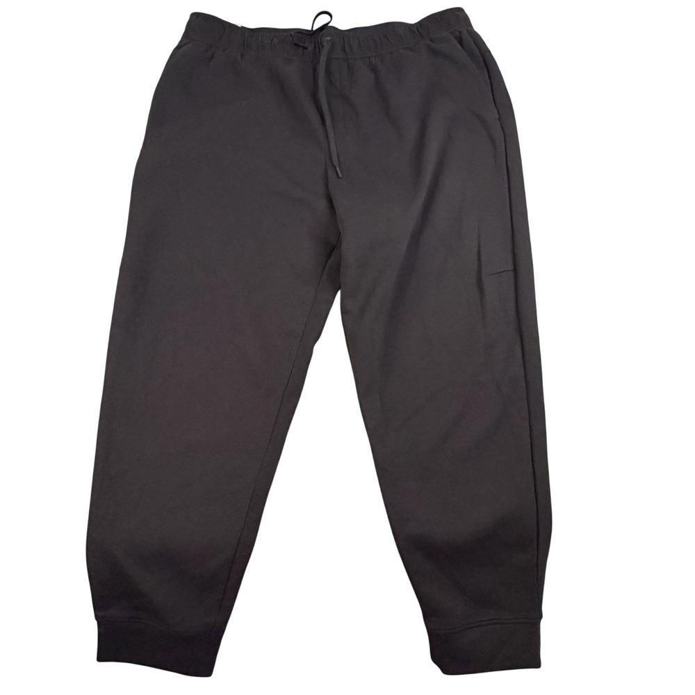 Member's Mark Everyday Active Joggers XXL Black Recycled Polyester Pants